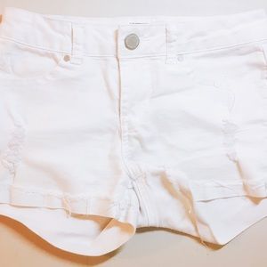 White shorts